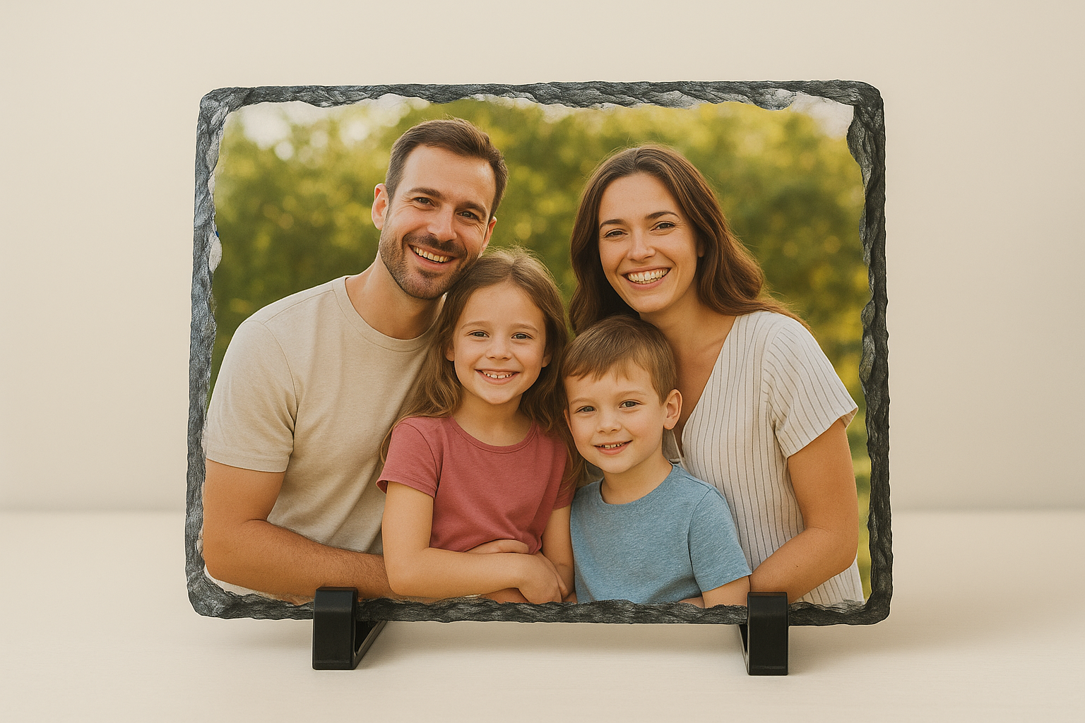 19x14 cm photo slate - personalised gift - thoughtful